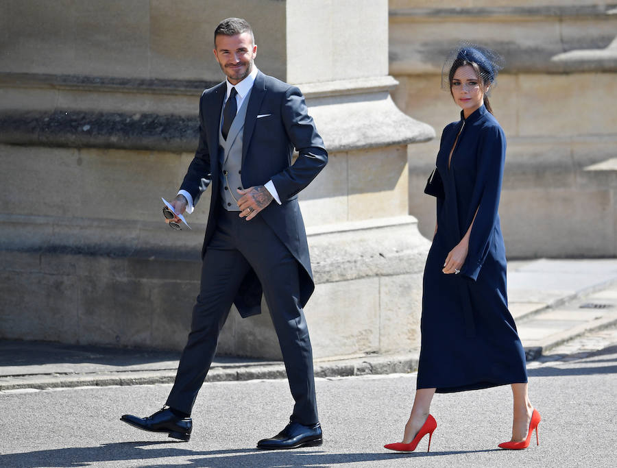 Victoria y David Beckham