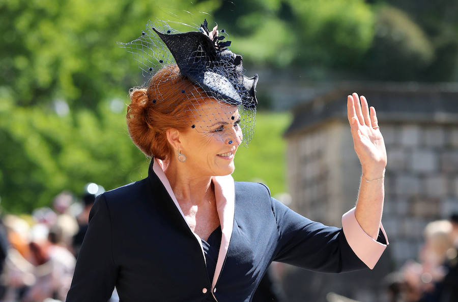 La duquesa de York, Sarah Ferguson.