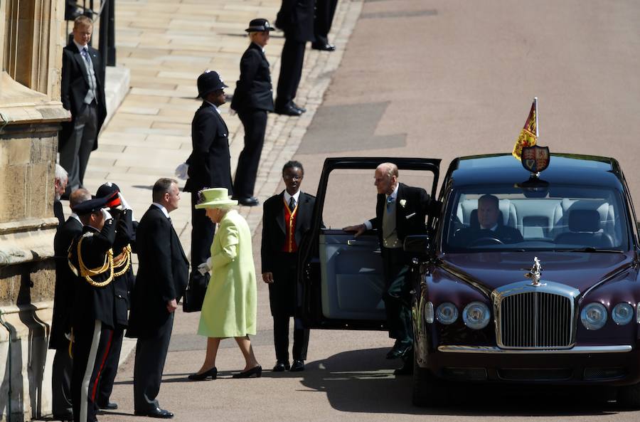 La reina de Inglaterra Isabel II. 