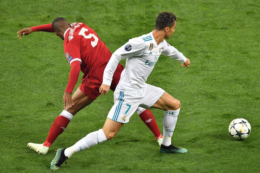 Las mejores imágenes de la final de la Champions League disputada en Kiev entre el Real Madrid y el Liverpool. 