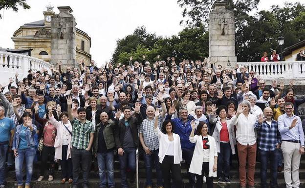 Acto de Gure Esku Dago en Gernika.