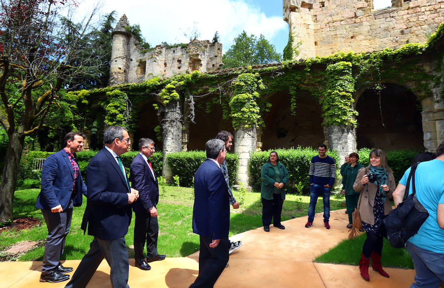 La recuperación de los jardines ha terminado y la residencia dependiente de la Diputación espera reformar un claustro 