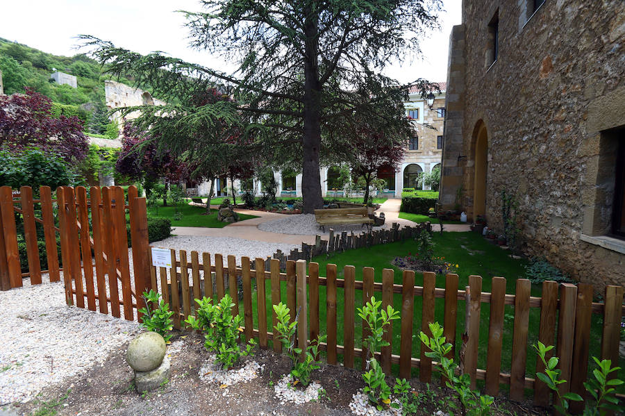 La recuperación de los jardines ha terminado y la residencia dependiente de la Diputación espera reformar un claustro 