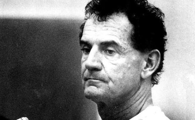 El acusado. Francis Salemme, en 1999, en el juicio por el que fue condenado a once años de cárcel por pertenecer a una banda criminal
