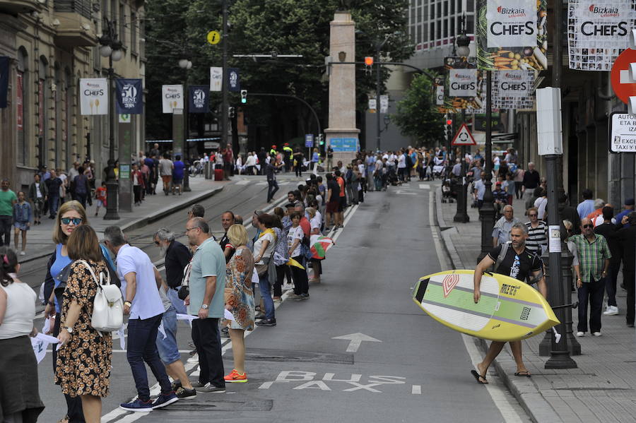 Cerca de 100.000 personas participan en la iniciativa de Gure Esku Dago