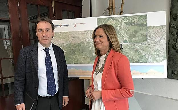 El trazado fue presentado este jueves en el Ayuntamiento de Barakaldo. 