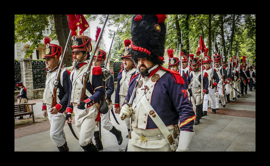 Vitoria recuerda el mayor acontecimiento de su historia con la recreación de episodios de la batalla que condenó a Napoleón el 21 de junio de 1813