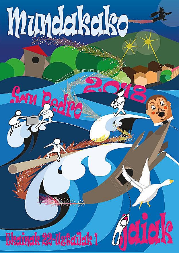 Programa de fiestas de Mundaka 2018: San Pedro jaiak