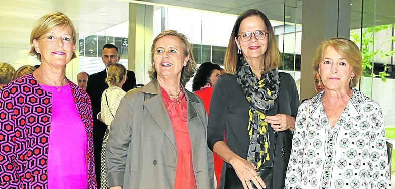 Ana Amann, Carmen Ferrer, Patricia Zalduondo e Isabel Rubio.