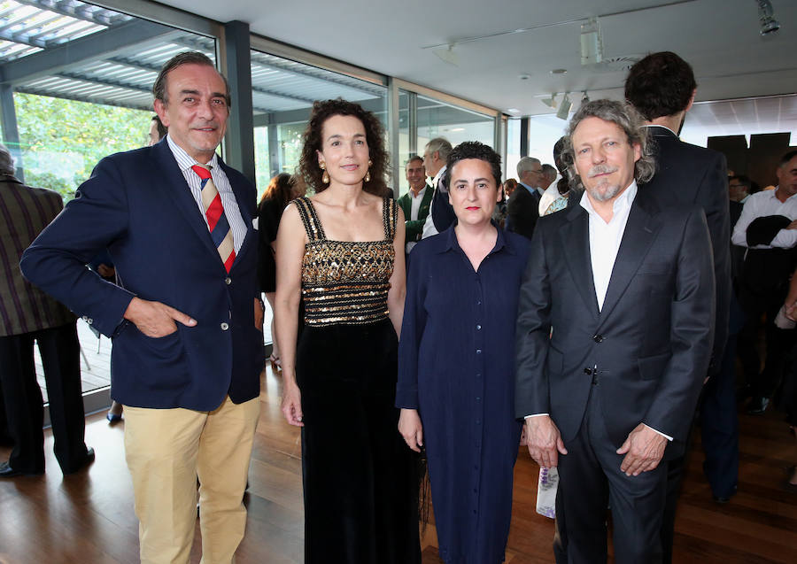 Carlos Quindós, Judith Ubarrechena, Cristina Acha y Jesús Mari Lazkano. 