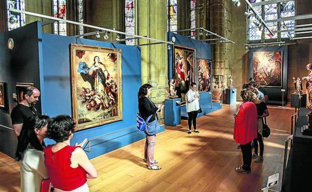 Renovación. La sección de las dos salas dedicadas al arte barroco la componen 19 pinturas y cinco esculturas. 