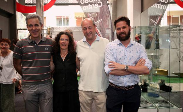 Jorge Aio, Beatriz Marcos, Adolfo Lorente y Borja Elorza. 