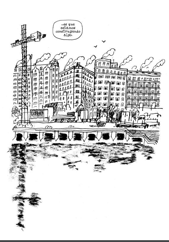 Alfonso Zapico reconstruye la entrevista que el socialista Eduardo Madina realizó al músico Fermin Muguruza para la revista Jot Down. El ayer de ETA, visto por una víctima y un defensor.