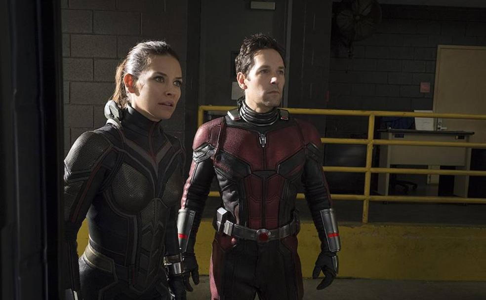 Paul Rudd y Evangeline Lilly son los protagonistas de 'Ant-Man y la avispa' (2018).
