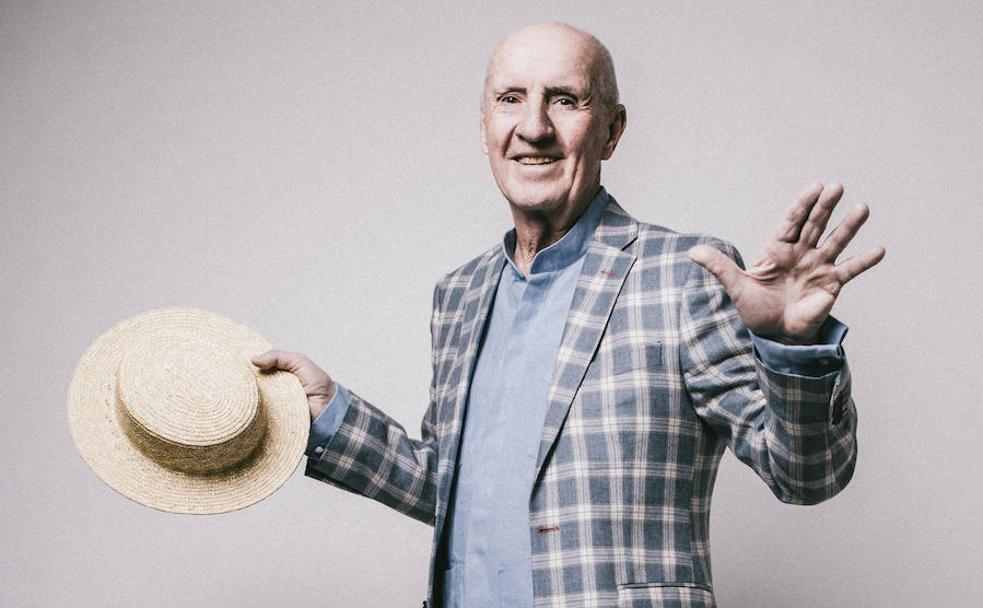 Miguel Ángel Carreño Schmelter, un dandy a sus 73 años. 