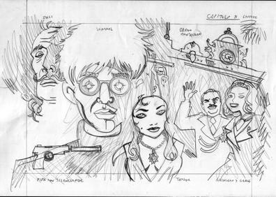 Imagen secundaria 1 - Así se dibujó el serial del topo que evitó que ETA secuestrara a los Reyes en Mónaco