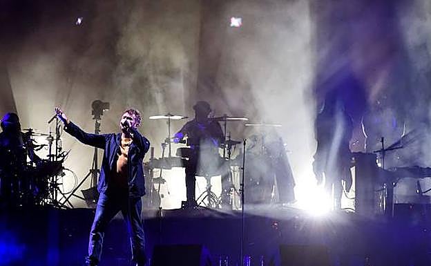 Con su respaldo sólido, Gorillaz planteó un recorrido de hora y media por su catálogo simiesco 