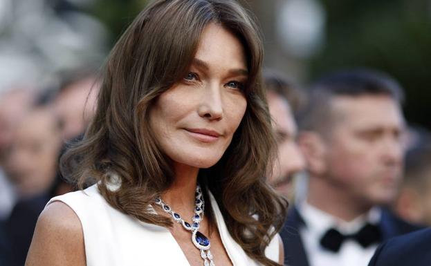 Carla Bruni, en mayo, en Cannes. 