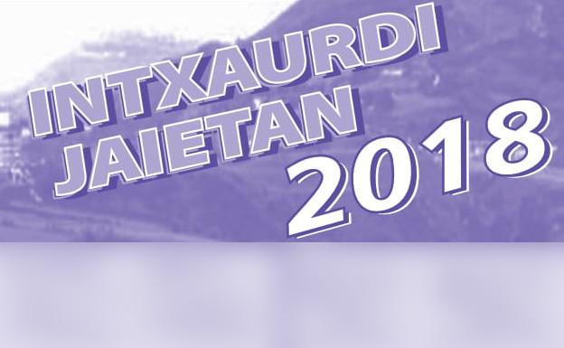 Programa de fiestas de Intxaurdi 2018