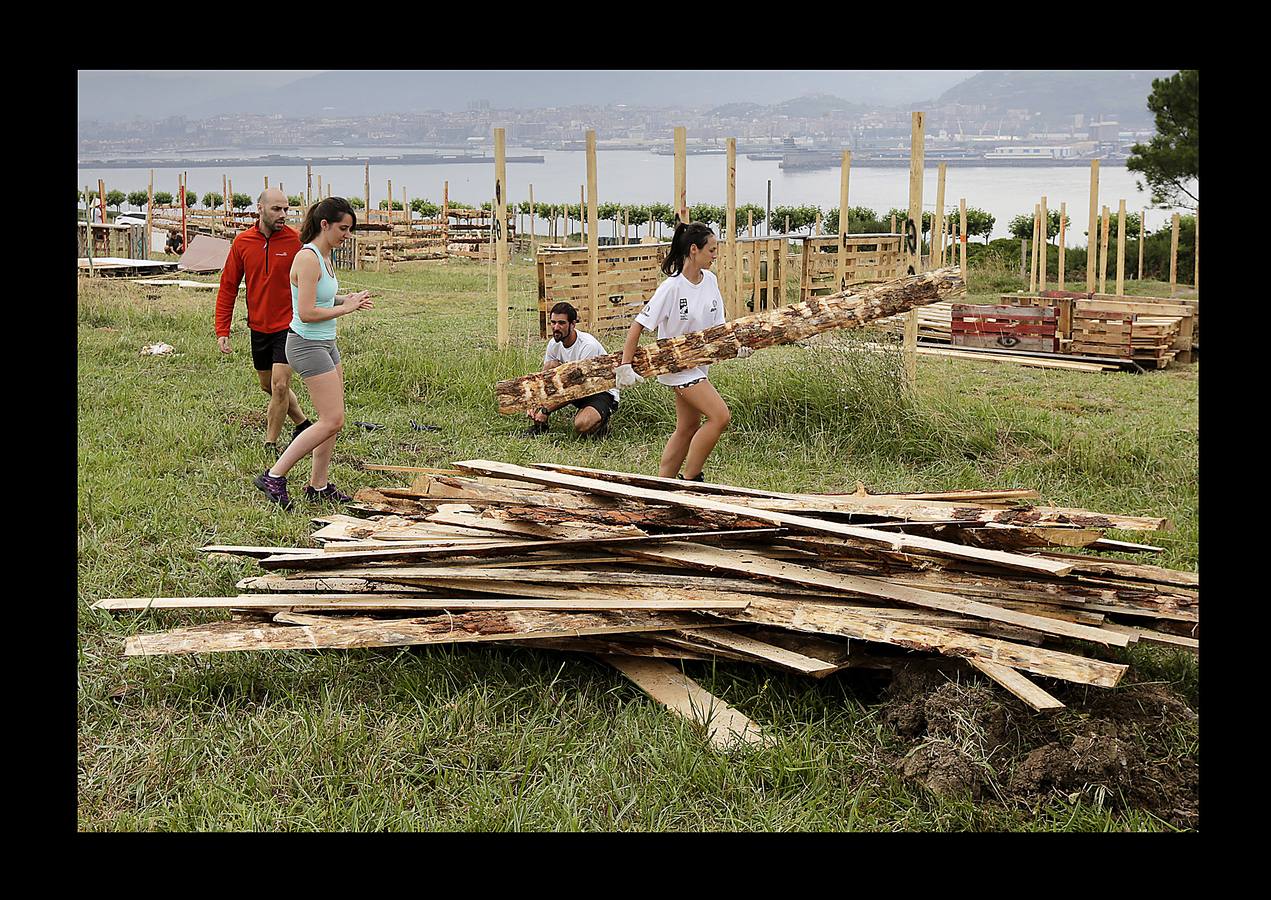 Fotos: Getxo refuerza la seguridad para las paellas de Aixerrota del domingo
