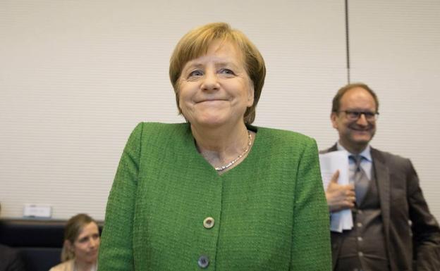 Angela Merkel.