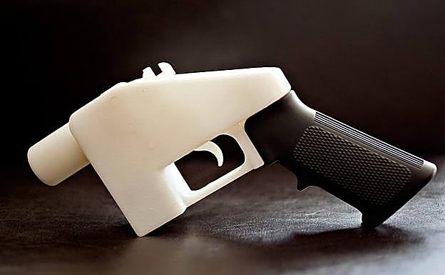 El modelo 'Liberator', de diseño sencillo pero capaz de disparar munición real.