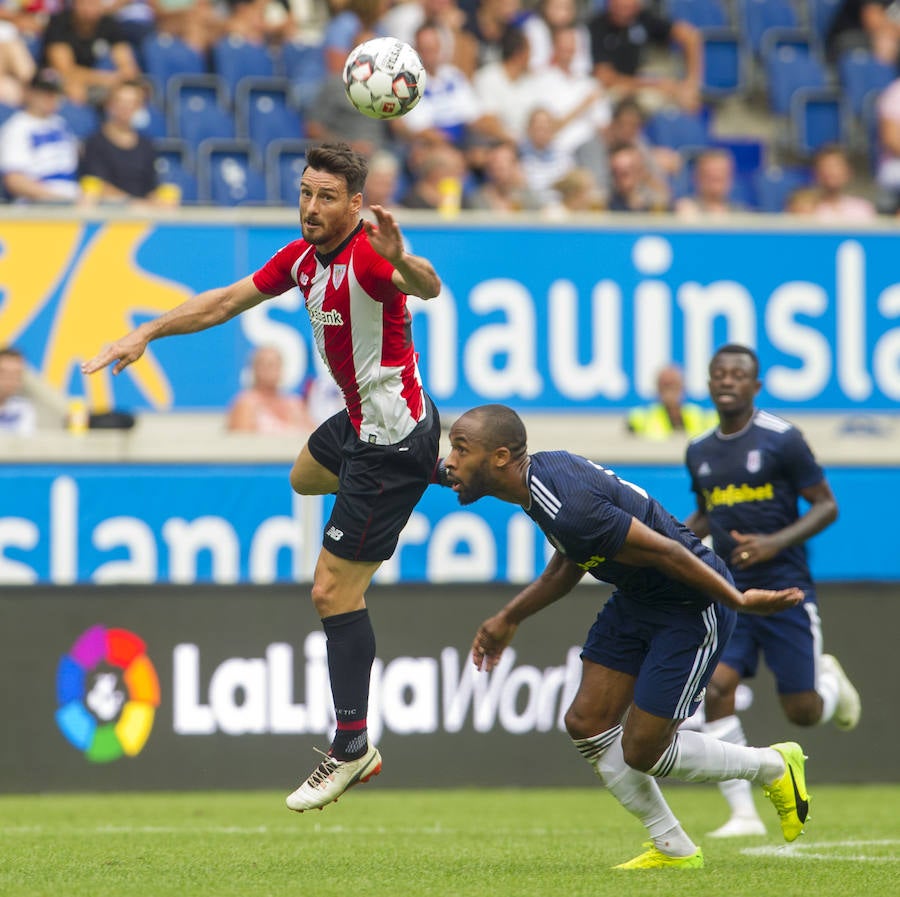 Cuarto amistoso de pretemporada del nuevo Athletic de Eduardo Berizzo, se dejó remontar por el Fulham inglés, que ganó 3-1, en la segunda semifinal de la Copa de las Tradiciones y luchará por el tercer puesto del trofeo.