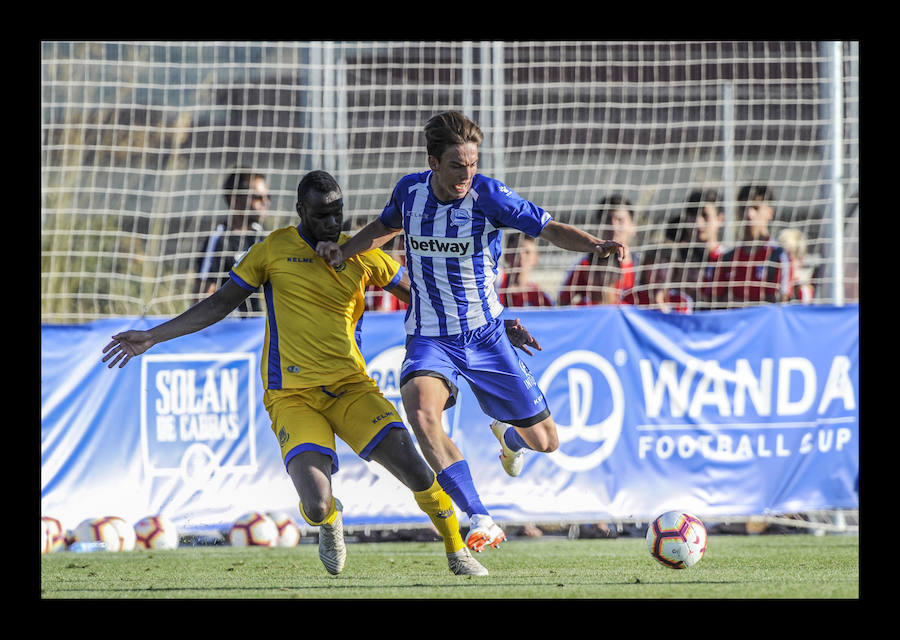 Cuarto partido de preparación de los albiazules, esta vez contra el club alfarero en la localidad segoviana de Los Ángeles de San Rafael