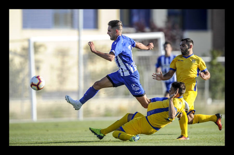 Cuarto partido de preparación de los albiazules, esta vez contra el club alfarero en la localidad segoviana de Los Ángeles de San Rafael