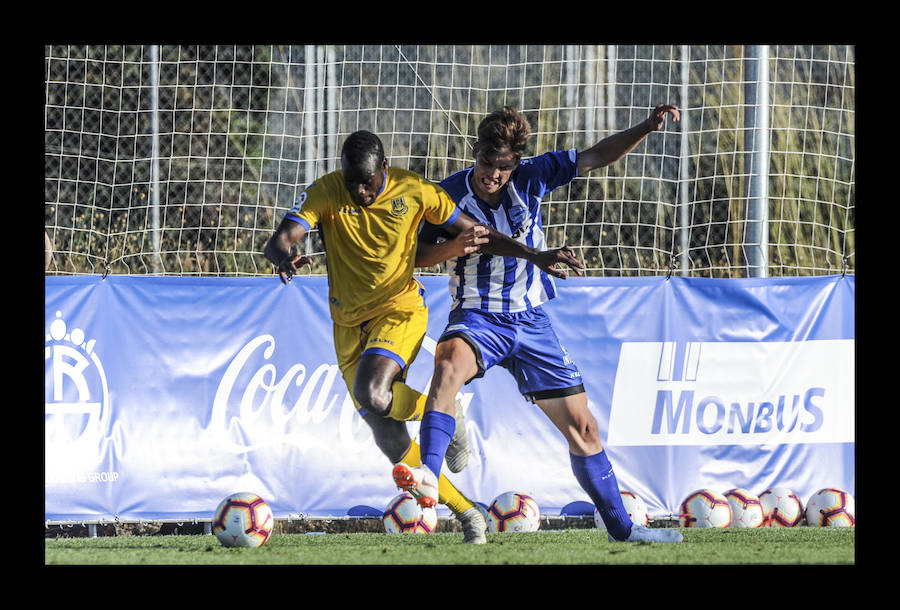 Cuarto partido de preparación de los albiazules, esta vez contra el club alfarero en la localidad segoviana de Los Ángeles de San Rafael