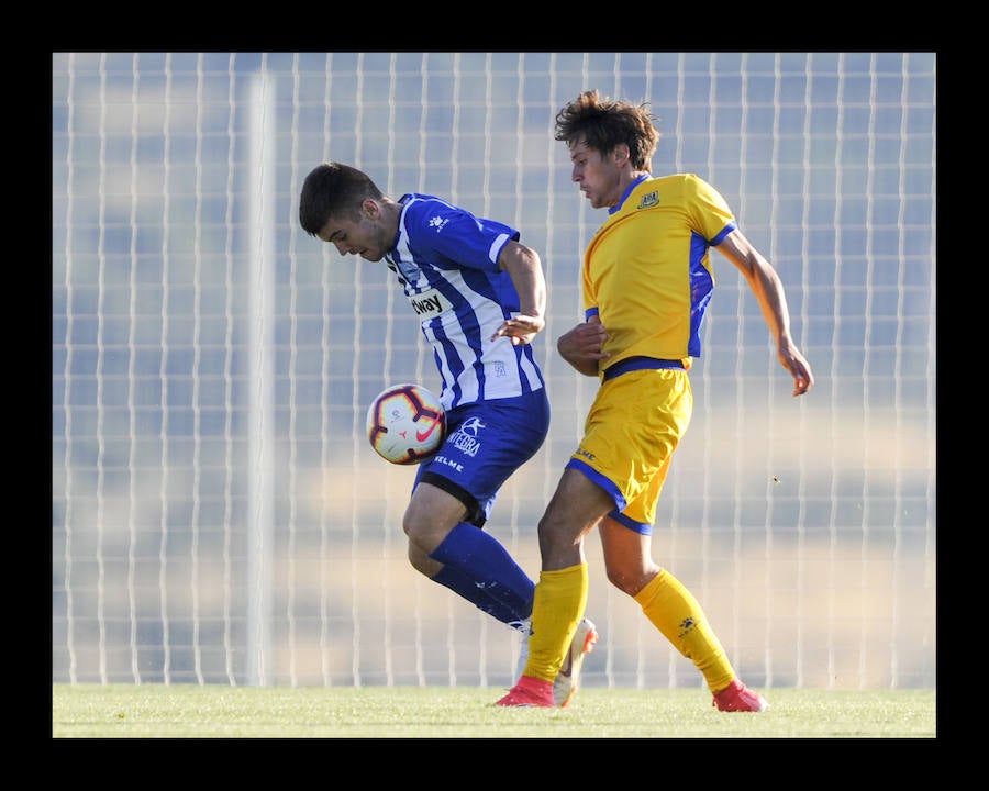 Cuarto partido de preparación de los albiazules, esta vez contra el club alfarero en la localidad segoviana de Los Ángeles de San Rafael