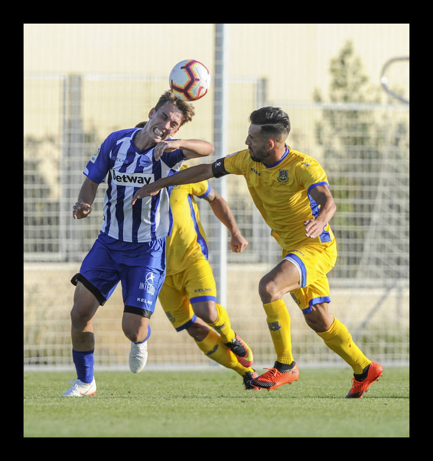 Cuarto partido de preparación de los albiazules, esta vez contra el club alfarero en la localidad segoviana de Los Ángeles de San Rafael