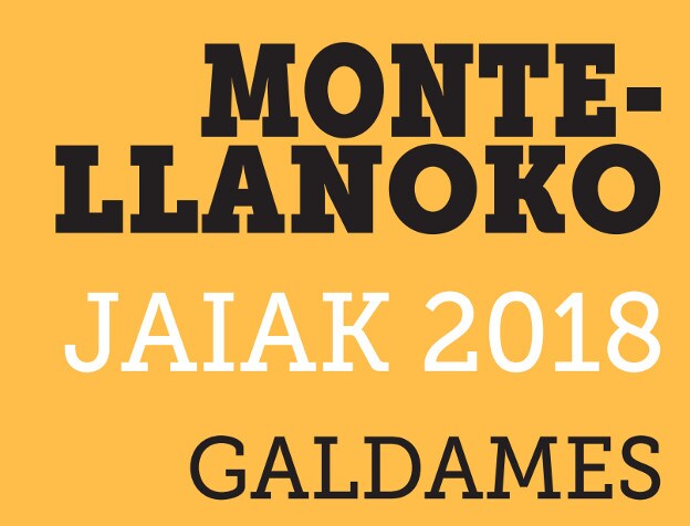 Programa de fiestas de Galdames 2018: Montellano Jaiak