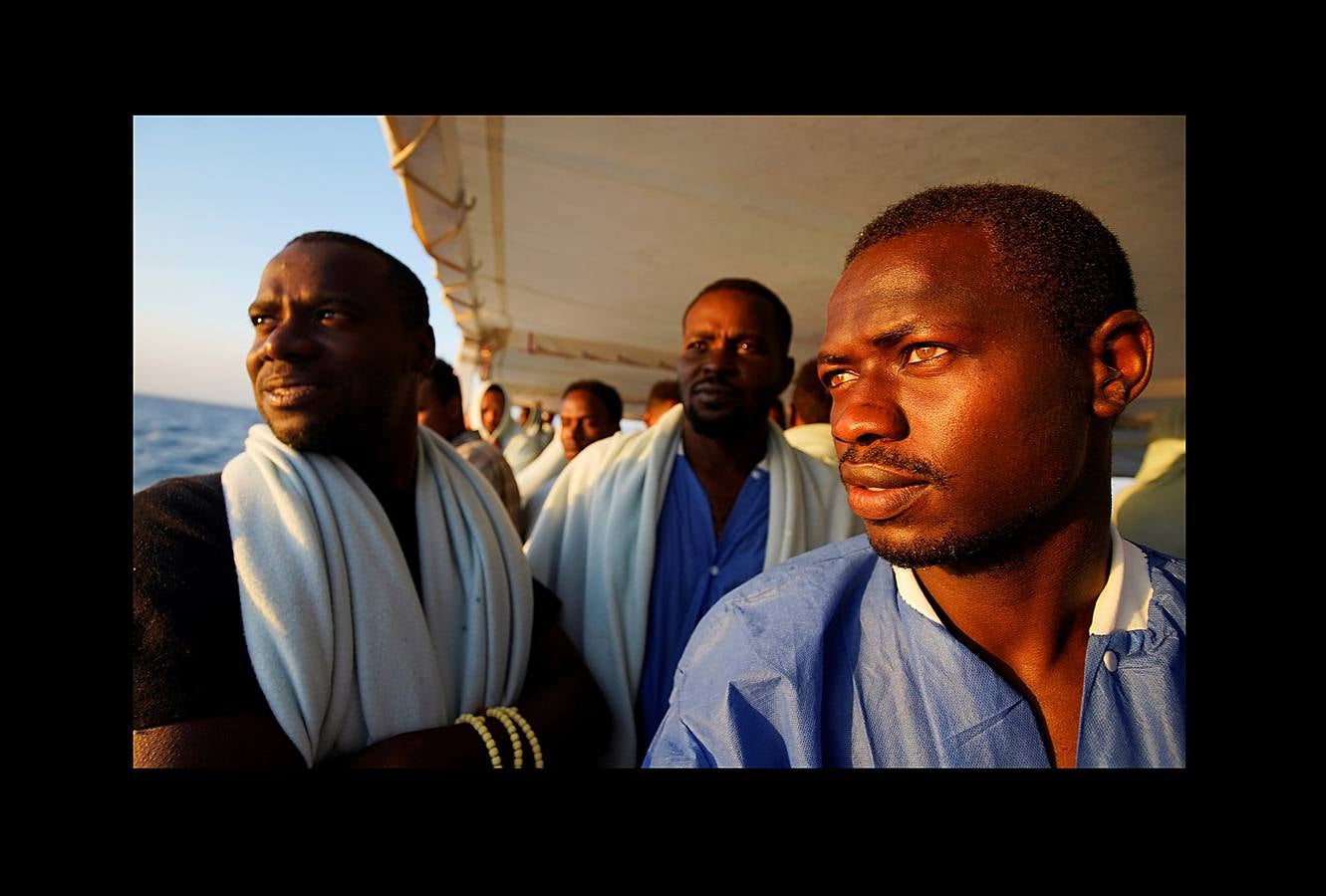 Fotos: El &#039;Open Arms llega a Algeciras con 87 inmigrantes