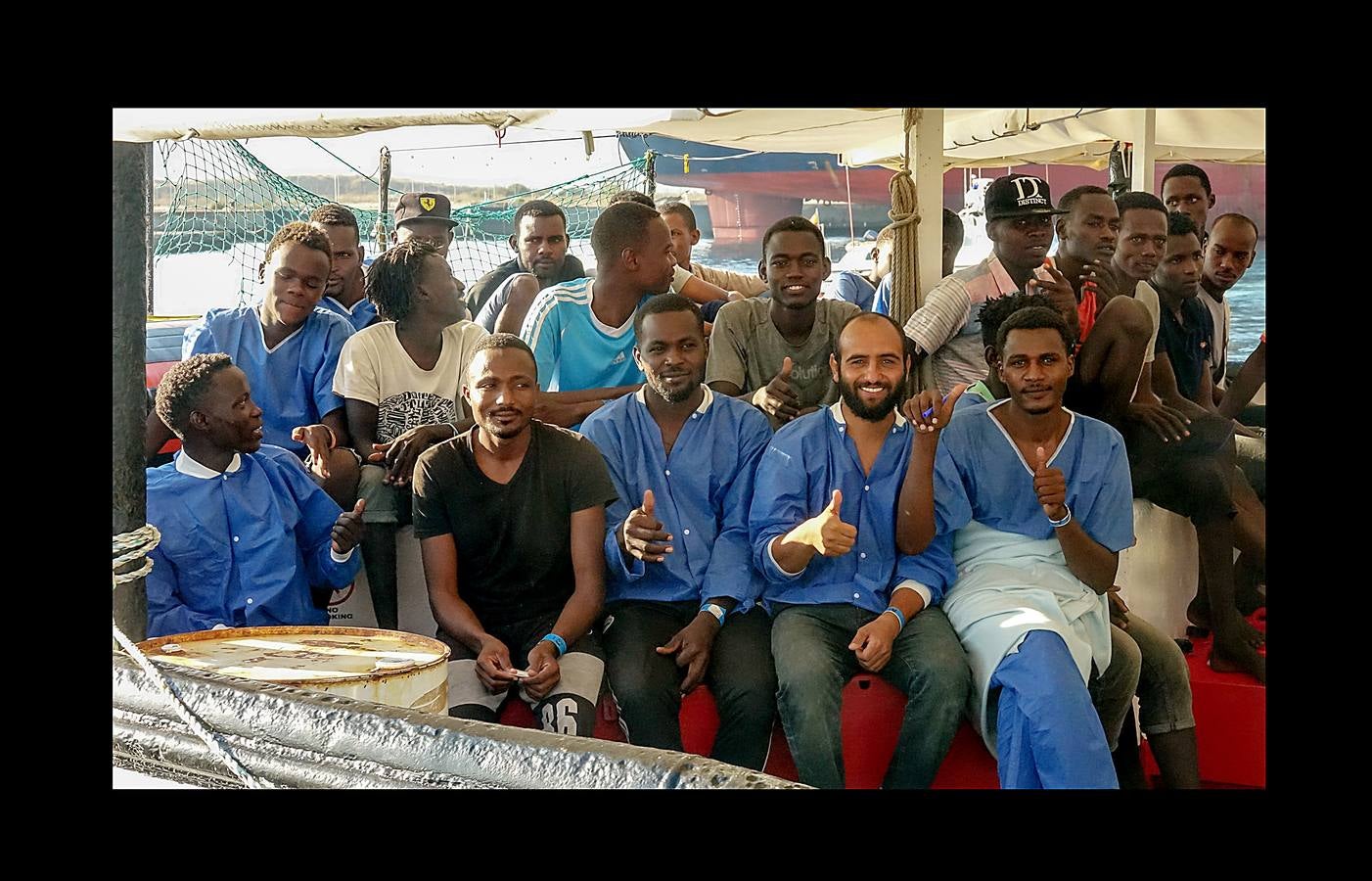 Fotos: El &#039;Open Arms llega a Algeciras con 87 inmigrantes