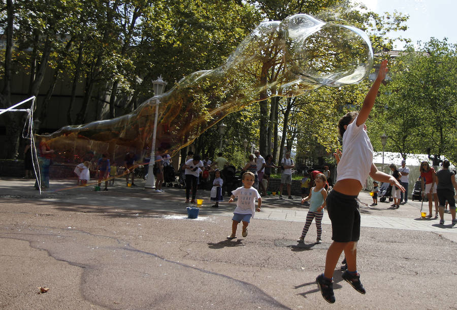 Fotos: Inauguración del txikigune en Aste Nagusia 2018