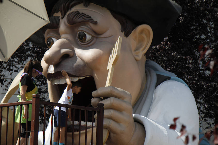 Fotos: Inauguración del txikigune en Aste Nagusia 2018