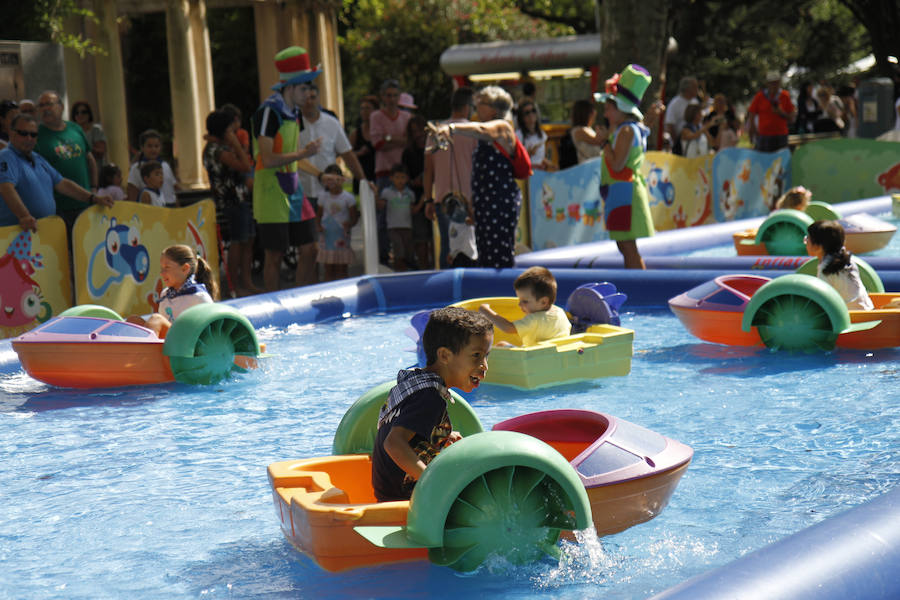 Fotos: Inauguración del txikigune en Aste Nagusia 2018