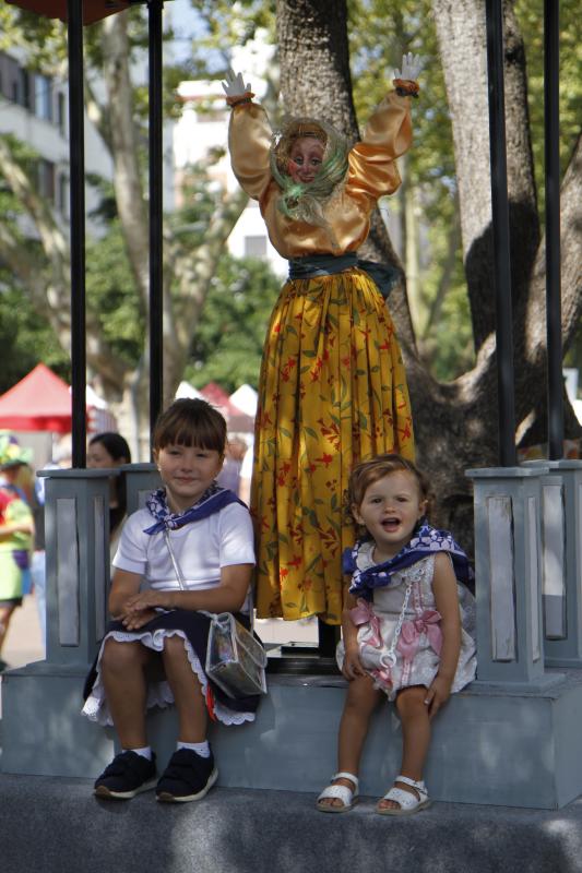 Fotos: Los más pequeños disfrutan del txikigune de la Aste Nagusia