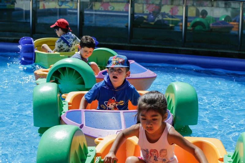 Fotos: Los más pequeños disfrutan del txikigune de la Aste Nagusia