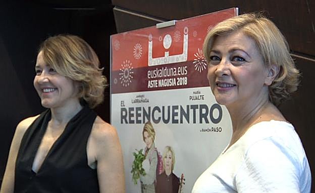 Amparo Larrañaga y María Pujalte presentan 'El reencuentro'