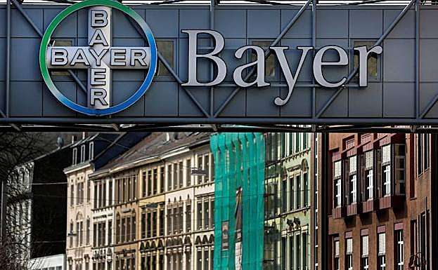 El logo de Bayer.