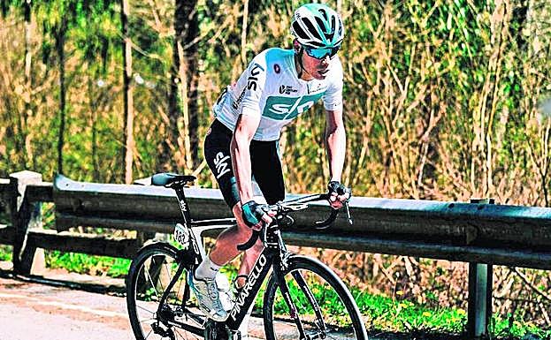 David de la Cruz, durante la pasada Vuelta a Burgos.
