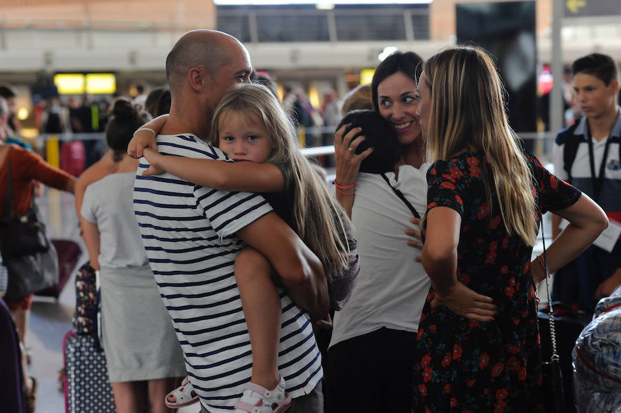 Los niños de Chernobil Elkartea regresan a su casa tras pasar un verano acogidos por familias vascas