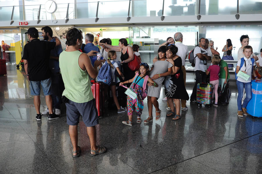 Los niños de Chernobil Elkartea regresan a su casa tras pasar un verano acogidos por familias vascas