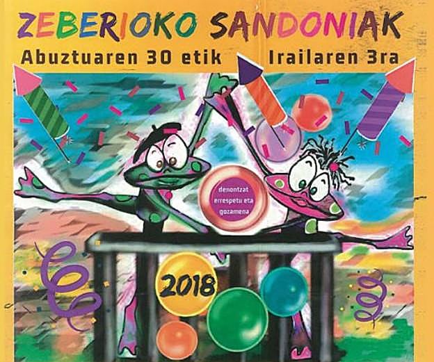 Programa de fiestas de Zeberio 2018: Sandoniak