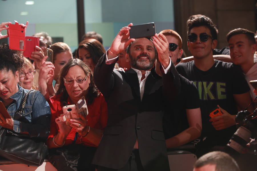 Fernando Tejero, como improvisado fotógrafo.