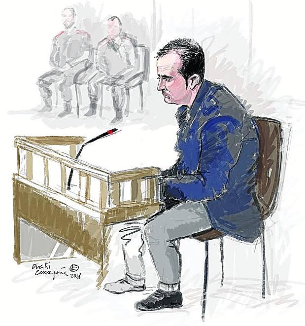 Daniel M., acusado por el crimen de la pequeña Alicia.