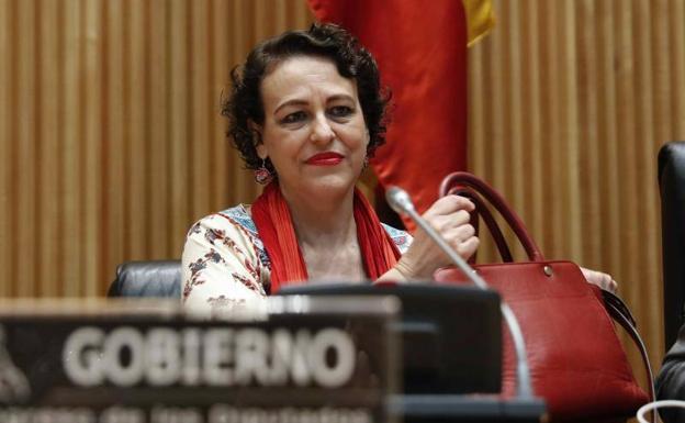 La ministra de Trabajo, Magdalena Valerio.