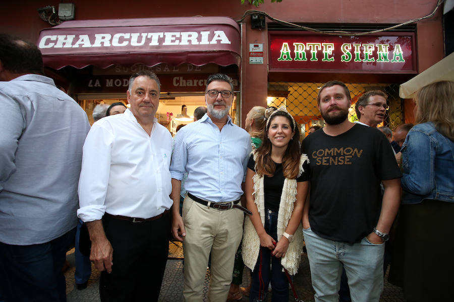 Paco García, Javier Barco, Saioa Otaola y José Luis Besteiro.